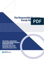 Responsible Business Trends 2018 Report