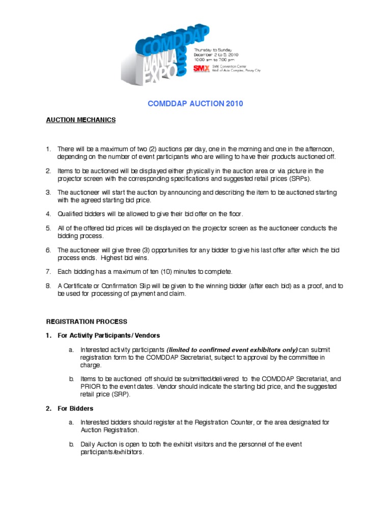 Auction | PDF | Auction | Auction Service