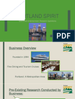 Portland Spirit: Sports and Entertainment Research Operations