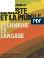 André Leroi-Gourhan-Le geste et la parole, Technique et langage. 1-Albin Michel (1975).pdf