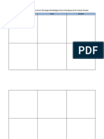 Cuadro de Triple Entrada Sobre El Texto Estrategias Metodológicas para La Enseñanza de Las Ciencias Sociales