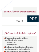 Tema 10 Multiplexores y Demultiplexores