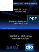 Differences in Methods in Dialysis Standards