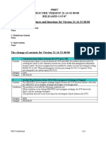 9900V MICROCODE VERSION 21-14-32-00/00 RELEASED 1/15/07 Newly Supported Features and Functions For Version 21-14-32-00/00