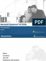 Microsoft Dynamics AX 2009