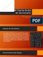 Ataques de Fuerza Bruta de Diccionario