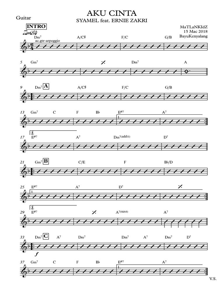 Aku Cinta Syamel Feat Ernie Zakri Pdf