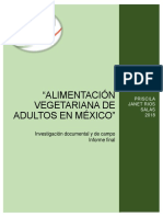 Proyect Alimentación Vegetariana de Adultos en México1