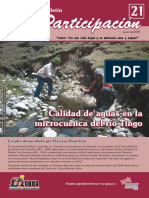 Boletin21 Calidad de Agua en La Cuenca Rio Tingo