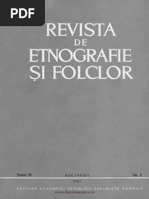 Revista De Folclor 1