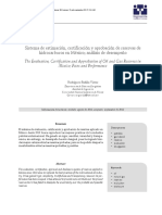 Sistema de Estimación, Certificación y Aprobación de Reservas de Hidrocarburos en México Análisis de Desempeño