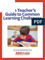 The Teachers Guide To Common Learning Challenges