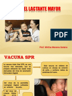Vacunas Lactante Mayor