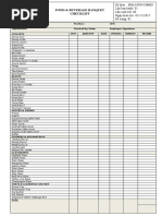 Catering Event Preparation Checklist | PDF