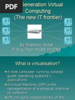 3 Generation Virtual Computing (The New IT Frontier) : by Matthew Bulat M.Eng - Tech MCSE MCDBA