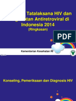 Ringkasan Pedoman Tatalaksana HIV Dan Pengobatan ARV-Dewasa