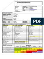 Risk Assessment