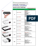 EUG Projector Price List 2018..pdf