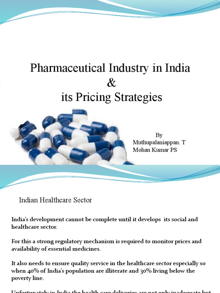 Indian Pharma Pricing Strategies Explained | PDF | Pharmaceutical ...