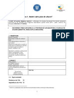 Anexa 1-Model Plan de Afaceri