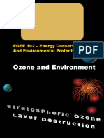 Ozone and Environment: EGEE 102 - Energy Conservation and Environmental Protection