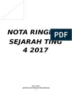 Nota Gemilang Sejarah SPM 2017 Grup Sejarah SPM