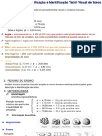 Classificação e identificação de solos tropicais