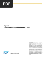 Upe Overview for Sapnote