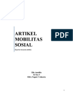 Download ARTIKEL MOBILITAS SOSIAL by Paramitha Virani SN38171586 doc pdf