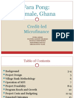 Credit-Led Micro Finance in Tamale
