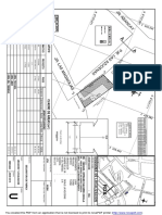 Construction plan with area measurements