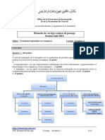 Corrige Examen de Passage Commerce TSC 2014 Synthese 2 PDF