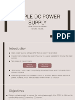 Simple DC Power Supply