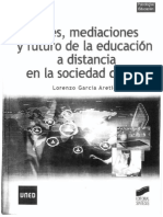 Bases Mediaciones y Futuro de La Educacion A Distancia en La Sociedad Digital