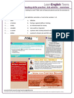 Job Adverts - Exercises 2 PDF