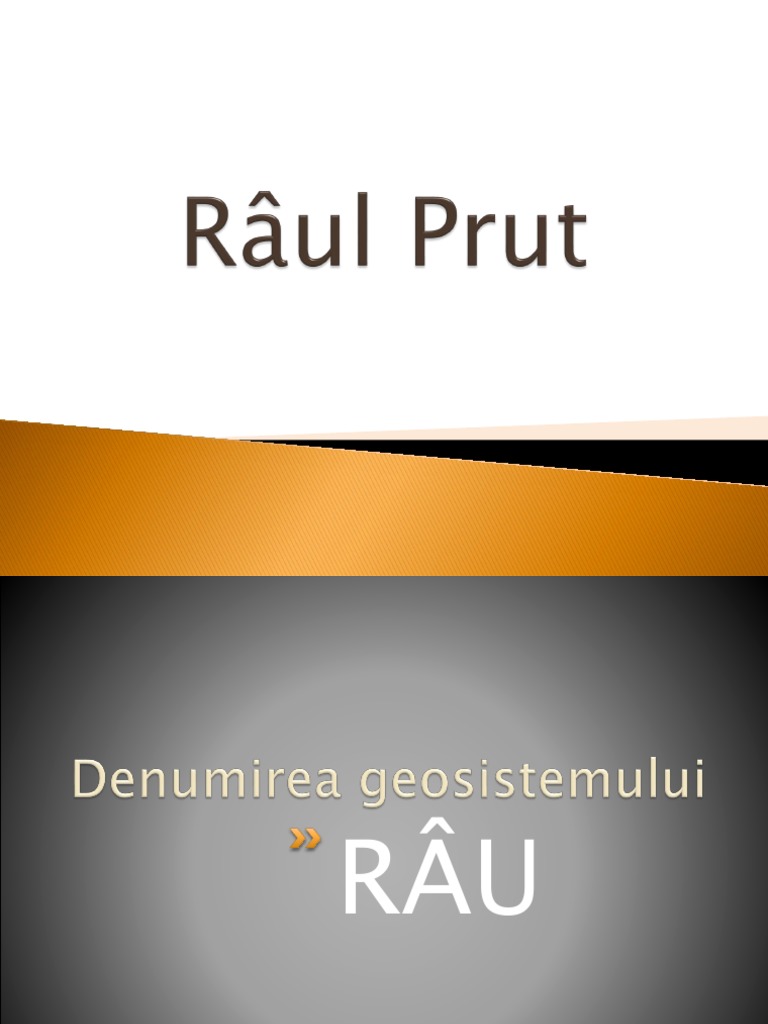 Râul Prut | PDF