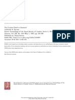 The Crystal Structure of Diamond - Dawson