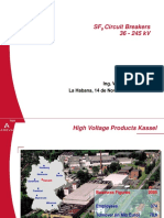 AREVA-SF6 Circuit Breakers 36 - 245 KV