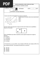 Avaliação Matemática Mensal 1tri