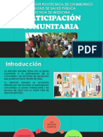 Salud Comunitaria - Participación Ciudadana