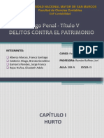 Peritaje Contable sobre Hurto, Robo y Abigeato