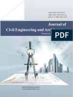 Issue 5, 2016, Journal of Civil Engineering and Architecture
