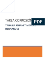 Tareas de corrosión y prevención