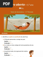 Lab5 Teste Gramatica 3.º Periodo