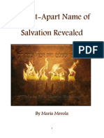 The Set Apart Name of Salvation eBook