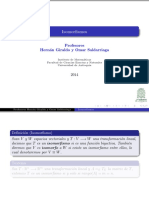 Isomorfismos PDF