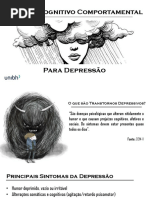 Terapia Cognitiva Comportamental e Depressão