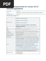 System Requirements For Version 8