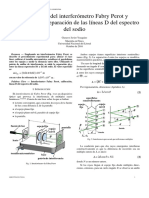 Interferómetro Fabry Perot