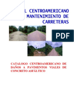 Catalogo Centroamericano de Daños A Pavimentos